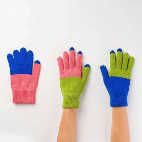 Uparite i rezervne pletene rukavice za zaslon osjetljiv na dodir