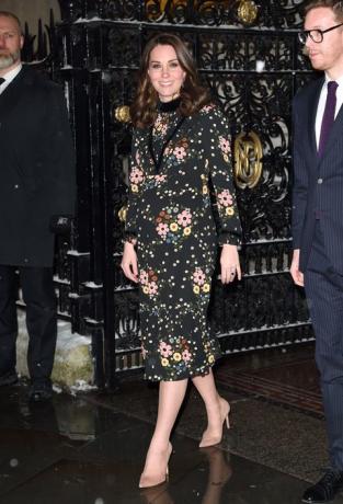 Kate Middleton cvjetni haljina