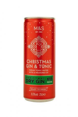 Marks & Spencer božićni gin i tonik