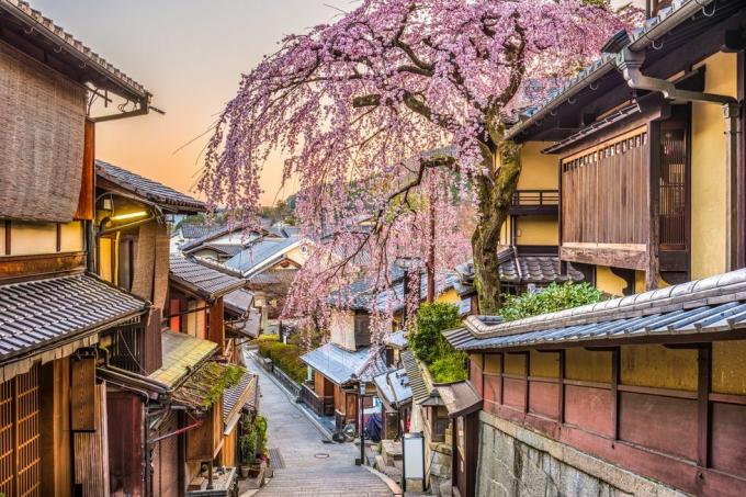 Kyoto, Japan u proljeće