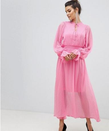 ASOS ružičasta haljina